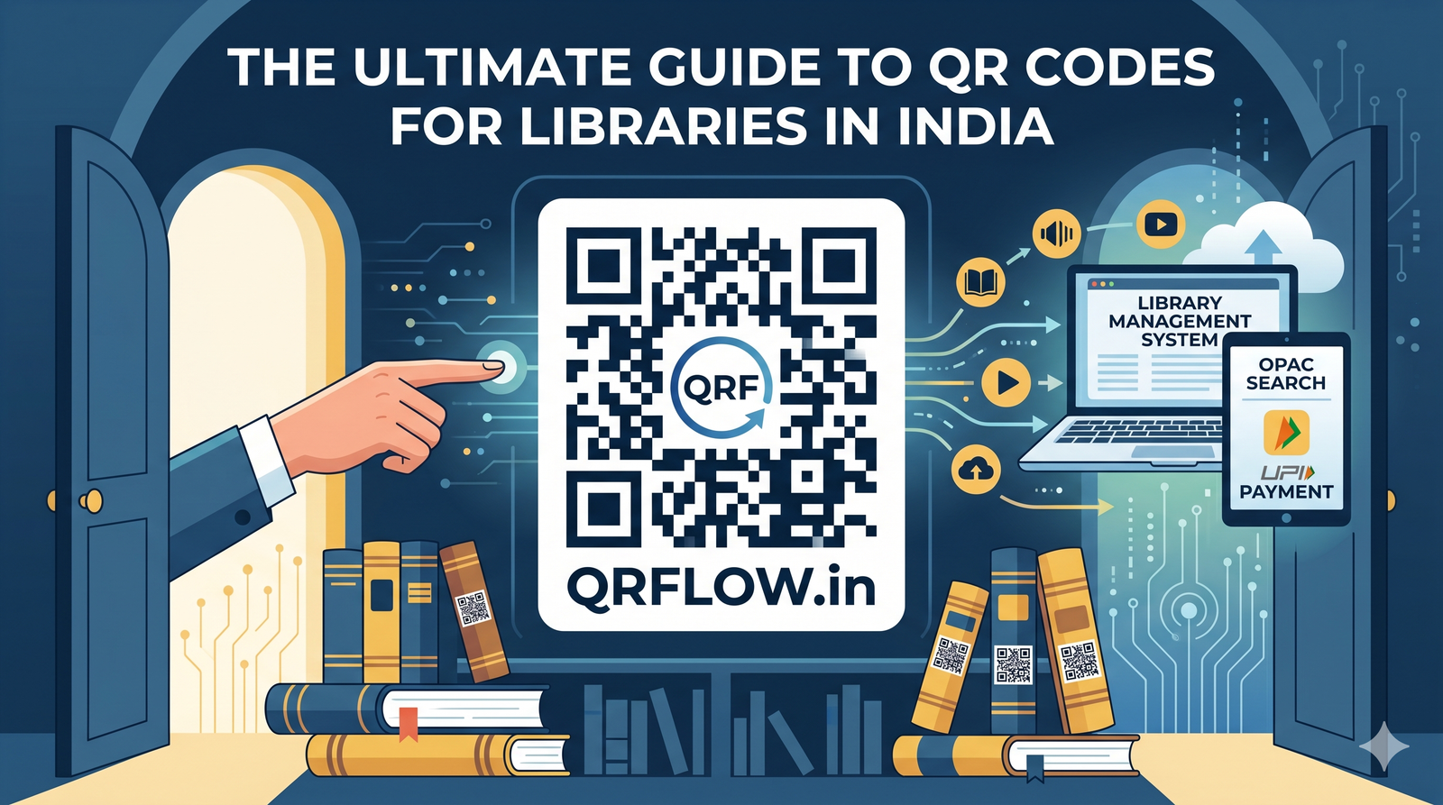 The Phygital Library: How Dynamic QR Codes are Revolutionizing Indian Reading Rooms
